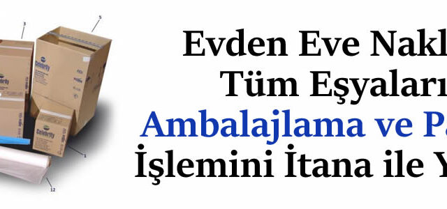 Başak Mahallesi Evden Eve Nakliyat